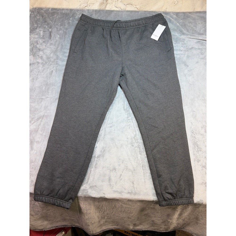 Goodfellow & Co Mens Knit Jogger Dark Gray Heather Fleece Sweatpants XL New